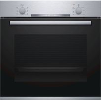 Uuni Bosch Serie 2 HBA530BS0S, 60cm, musta/teräs
