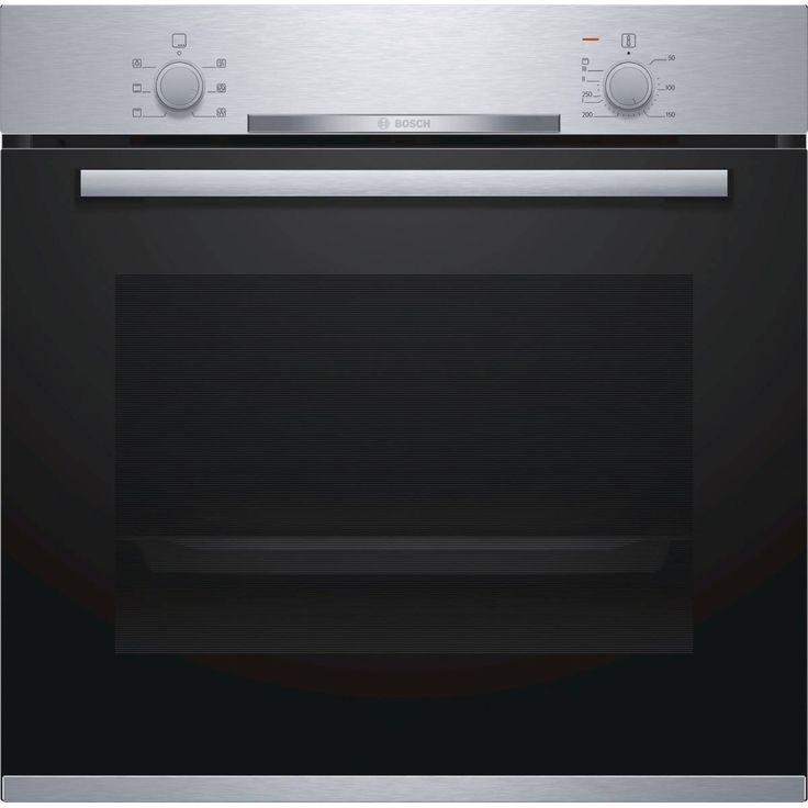 Uuni Bosch Serie 2 HBA530BS0S, 60cm, musta/teräs