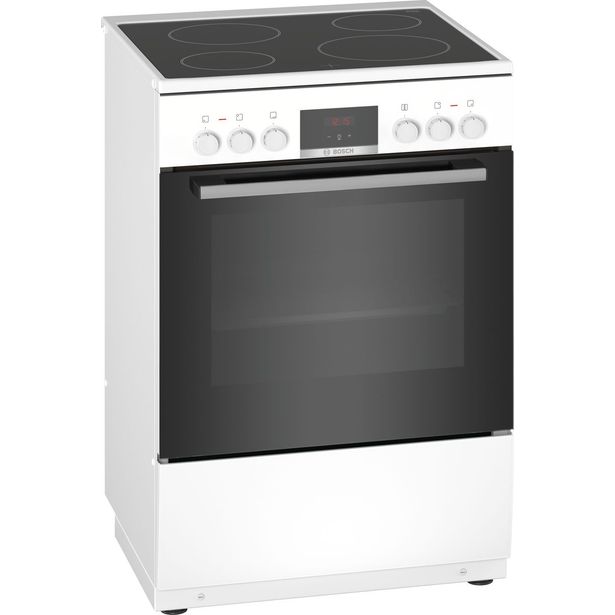 Keraaminen liesi Bosch Serie 4 HKN31A020U, 60cm, valkoinen