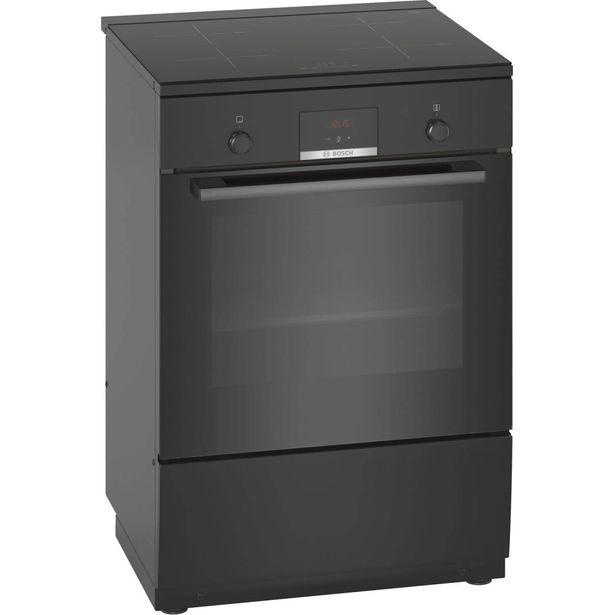 Liesi Bosch Serie 4 HLN39A060U, vapaasti sijoitettava, 60cm, musta, Verkkokaupan poistotuote