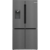 Jääkaappipakastin French Door Bosch Serie 6 KFI96AXEA 90.5cm musta teräs