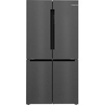 Jääkaappipakastin Bosch Serie 6 French Door KFN96AXEA, 90.5cm, musta