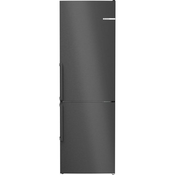 Jääkaappipakastin Bosch Serie 4 KGN36VXCT 60cm musta teräs