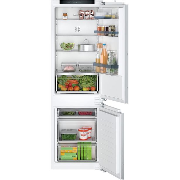 Jääkaappipakastin Bosch Serie 4 KIV86VFE1, 54cm, integroitava