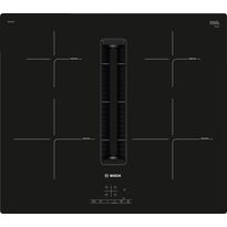 Induktiotaso liesituulettimella Bosch Serie 4 PIE611B15E, 60cm, musta