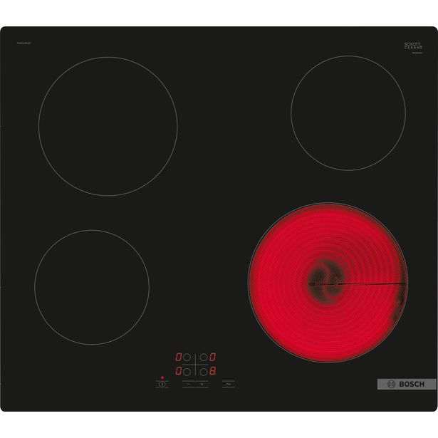 Keraaminen liesitaso Bosch Serie 4 PKE611BA2E, 60cm, musta