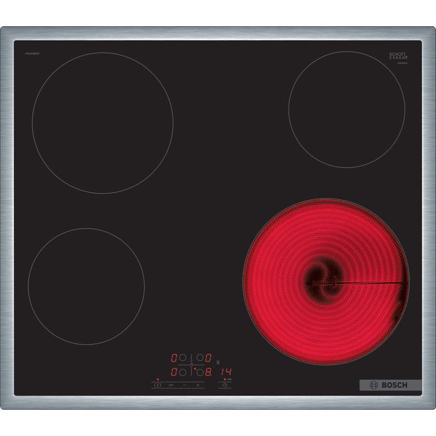 Keraaminen liesitaso Bosch Serie 4 PKE645BB2E, 60cm, musta