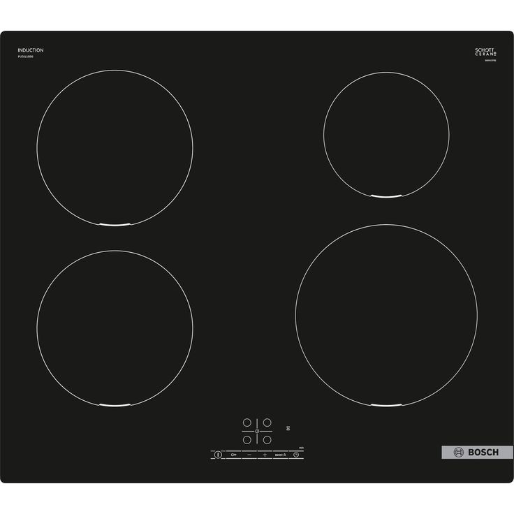 Induktiokeittotaso Bosch Serie 4 PUE611BB6E, 60cm, musta