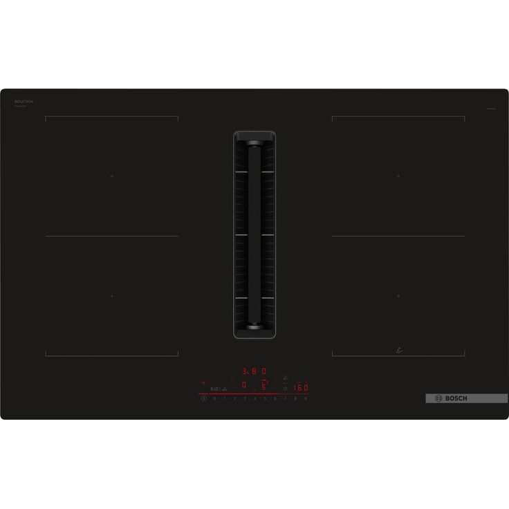 Induktiotaso liesituulettimella Bosch Serie 6 PVQ811H26E 80cm