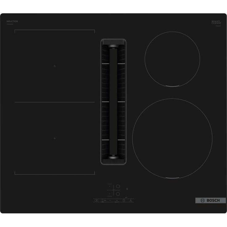 Induktiotaso liesituulettimella Bosch Serie 4 PVS611B16E 60cm