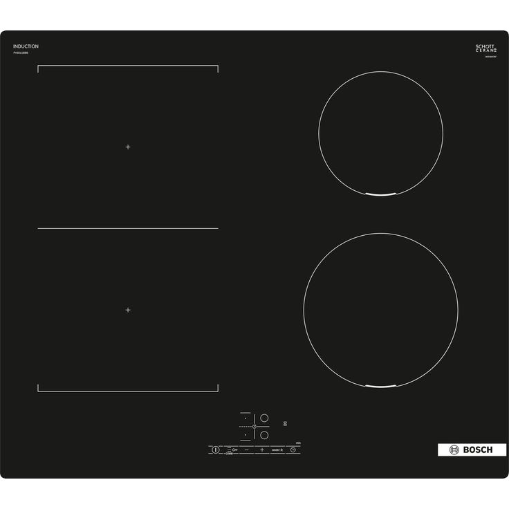 Induktiokeittotaso Bosch Serie 4 PVS611BB6E, 60cm, musta