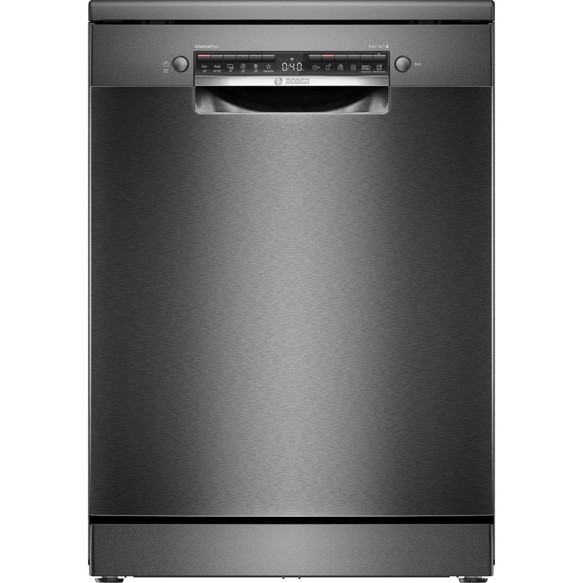 Astianpesukone Bosch Serie 4 SMS4EMC06E 60cm musta teräs