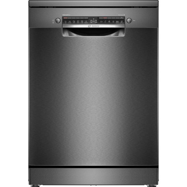 Astianpesukone Bosch Serie 4 SMS4EMC06E 60cm musta teräs