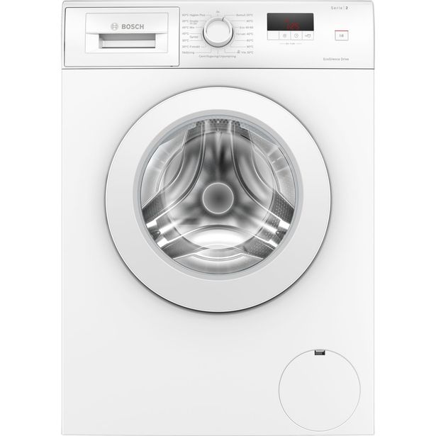 Pyykinpesukone Bosch Serie 2 WAJ240L2SN, 7kg, 1200rpm