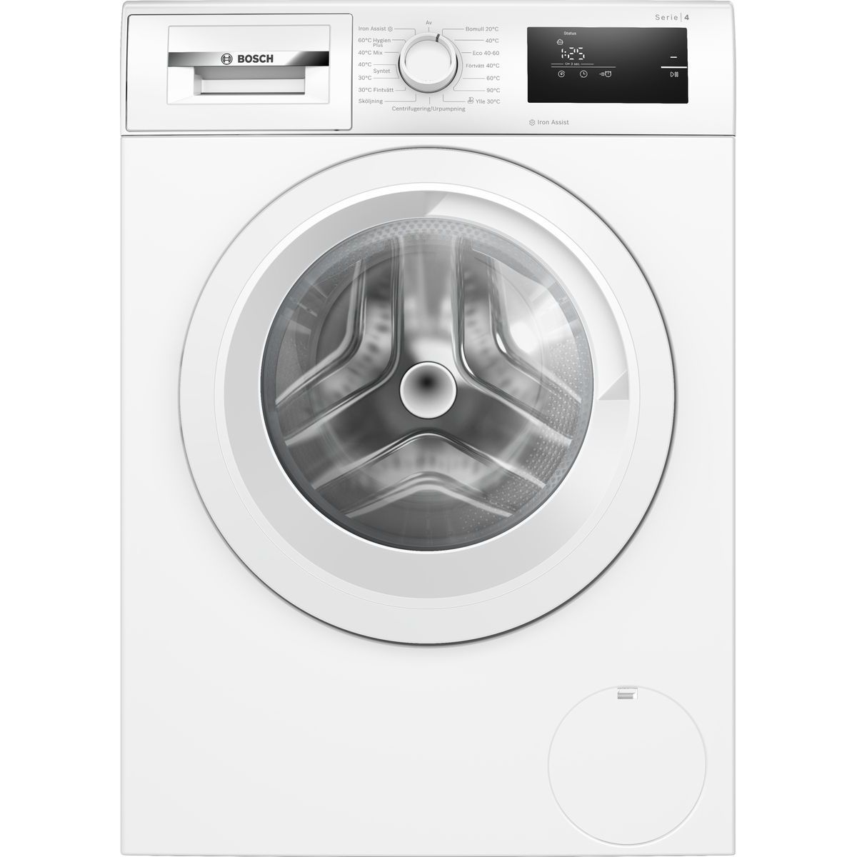 Edestä täytettävä pyykinpesukone Bosch Serie 4 WAN2401LSN 1200rpm 8kg