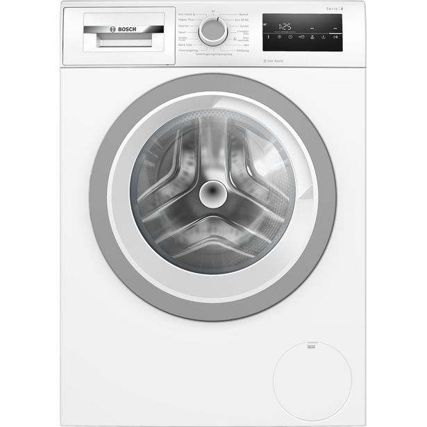 Edestä täytettävä pyykinpesukone Bosch Serie 4 WAN2821SSN 1400rpm 8kg