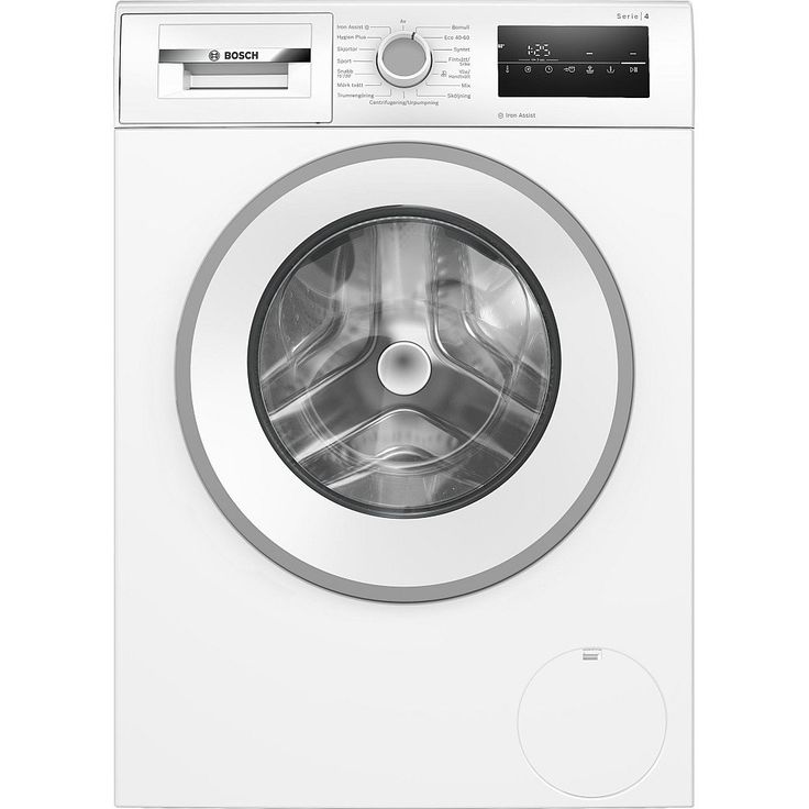 Edestä täytettävä pesukone Bosch WAN2829SSN, 9kg