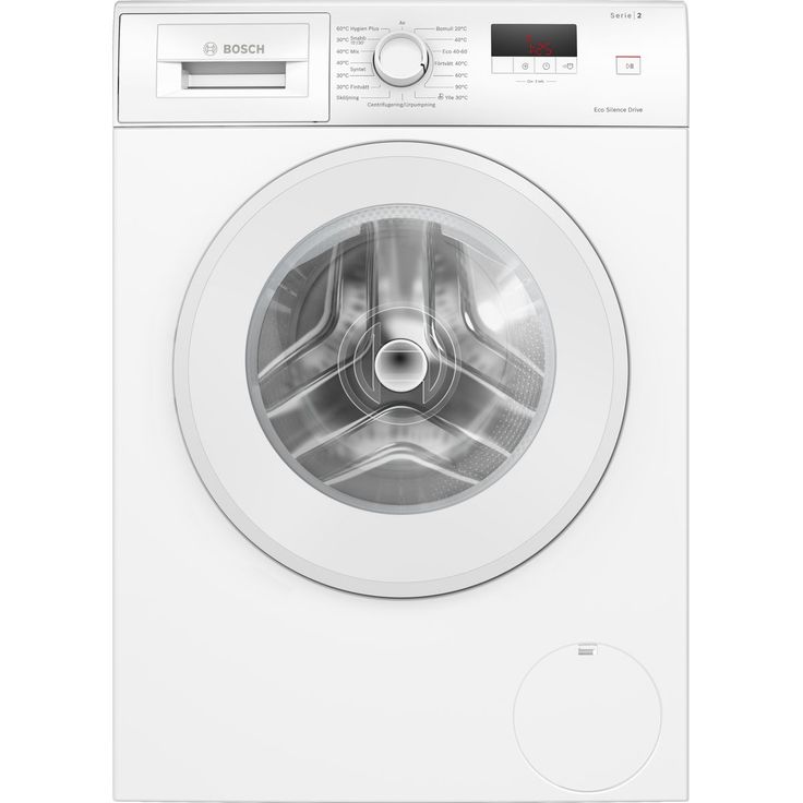 Edestä täytettävä pyykinpesukone Bosch Serie 2 WGE02200SN 1200rpm 7kg