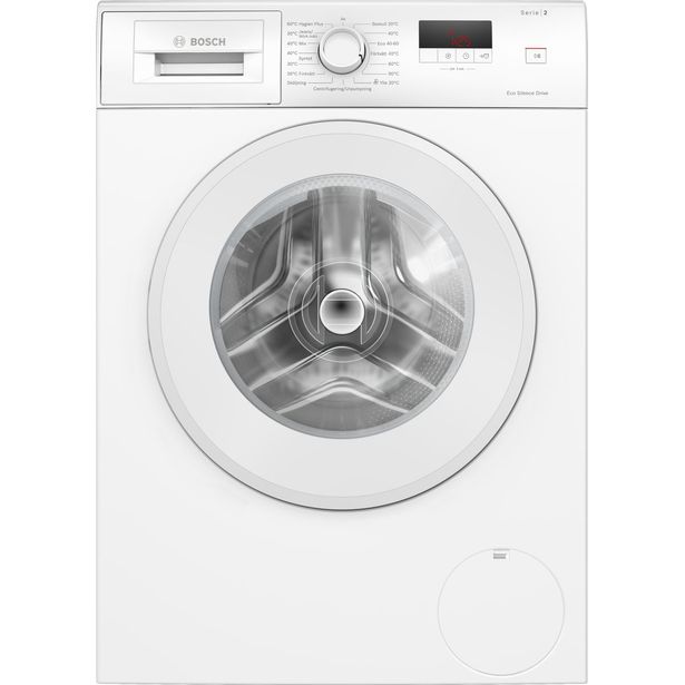 Edestä täytettävä pyykinpesukone Bosch Serie 2 WGE02400SN 1400rpm 7kg