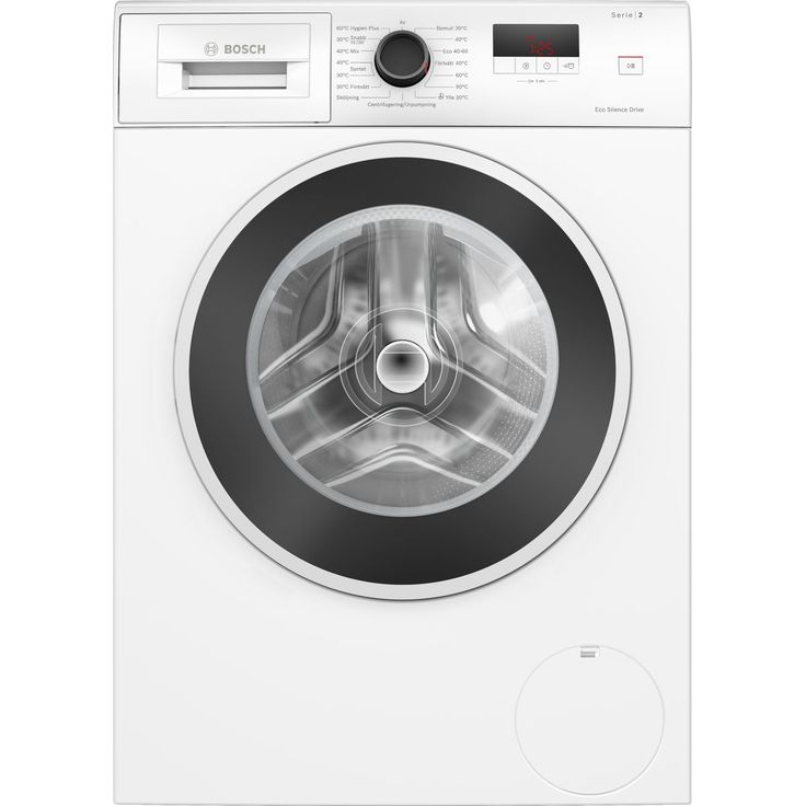 Edestä täytettävä pyykinpesukone Bosch Serie 2 WGE0240ASN 1400rpm 7kg