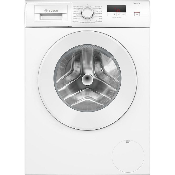 Edestä täytettävä pesukone Bosch WGE0340LSN Serie 2, 8kg