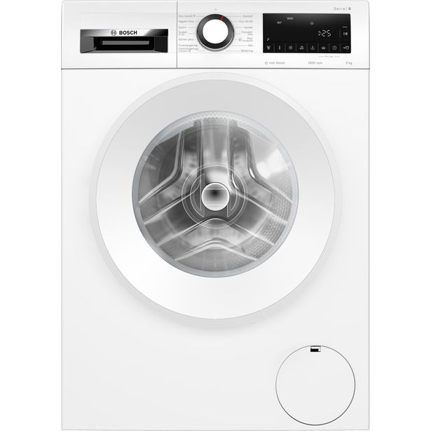 Edestä täytettävä pyykinpesukone Bosch Serie 6 WGG246ZLSN 1600rpm 9kg