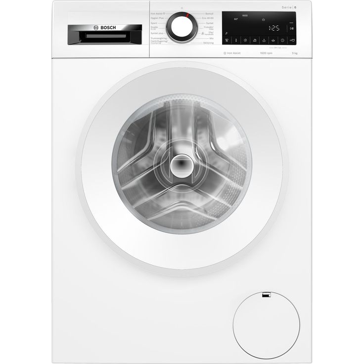 Edestä täytettävä pyykinpesukone Bosch Serie 6 WGG246ZLSN 1600rpm 9kg