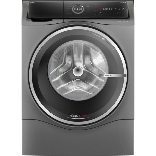 Kuivaava pyykinpesukone Bosch Serie 8 WNC254ARSN 1400rpm 10.5/6kg