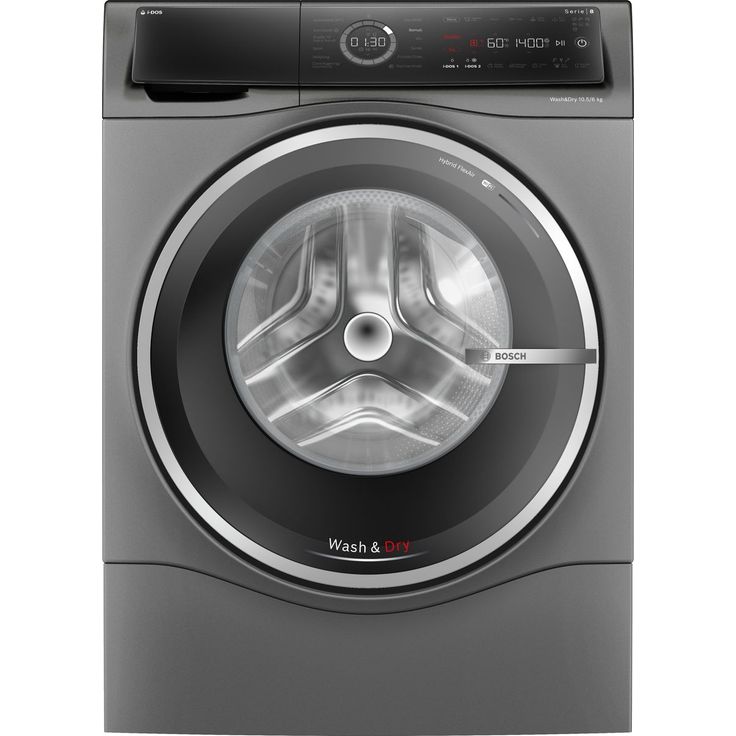 Kuivaava pyykinpesukone Bosch Serie 8 WNC254ARSN 1400rpm 10.5/6kg