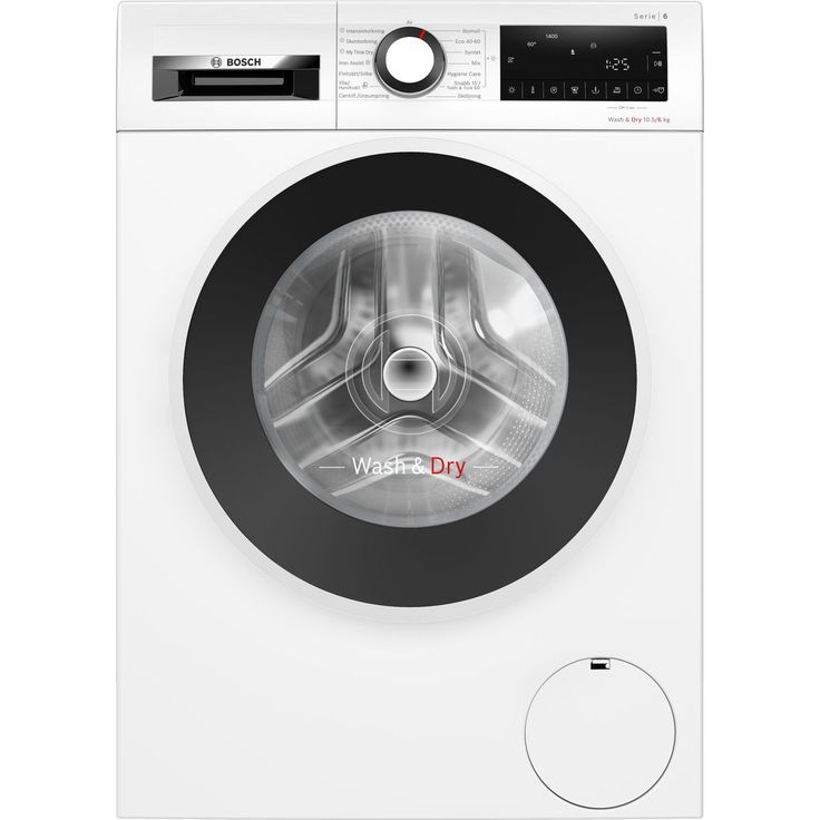 Kuivaava pyykinpesukone Bosch Serie 6 WNG2540LSN 1400rpm 10.5/6kg