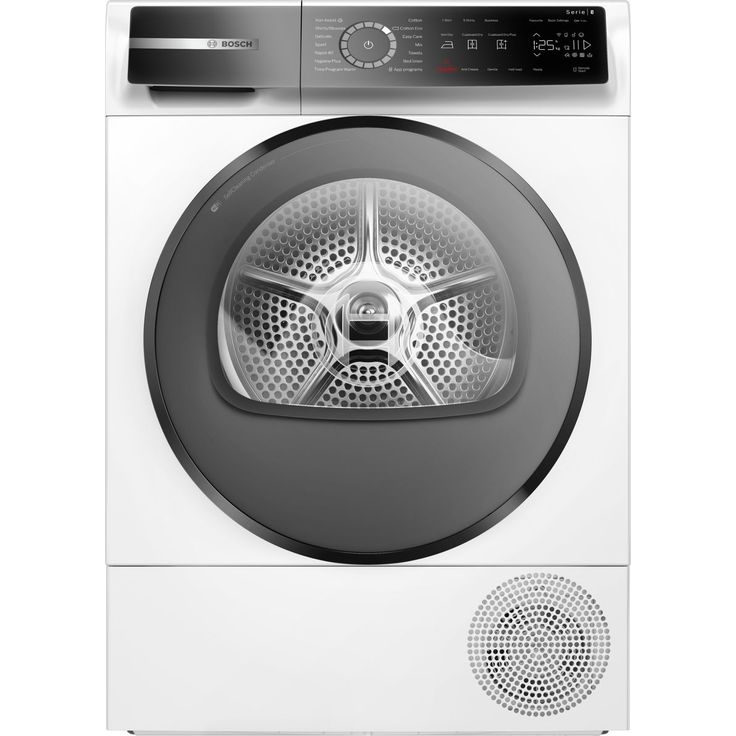 Lämpöpumppukuivausrumpu Bosch Serie 8 WQB245ALSN, 9kg