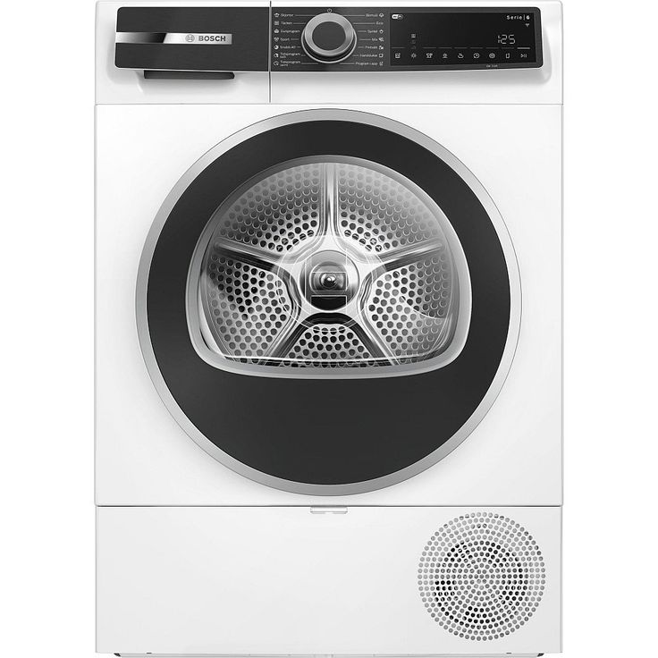 Lämpöpumppukuivausrumpu Bosch WQK2420LSN Serie 6, valkoinen