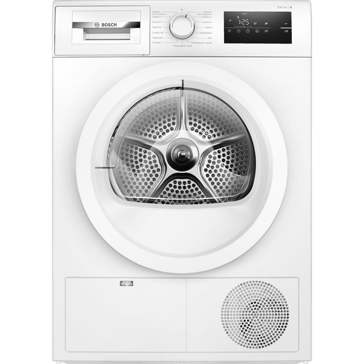 Lämpöpumppukuivausrumpu Bosch Serie 4 WTH85VL5SN, 7kg
