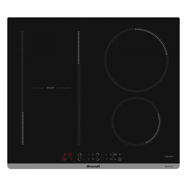 Induktioliesitaso Brandt BPI164DPB, 580x510mm, eri värejä