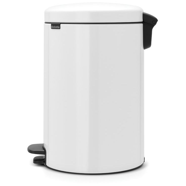 Poljinroska-astia Brabantia NewIcon, 20L, metallinen sisäastia, White