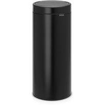 Roska-astia Brabantia Touch Bin, 30L, Matt Black