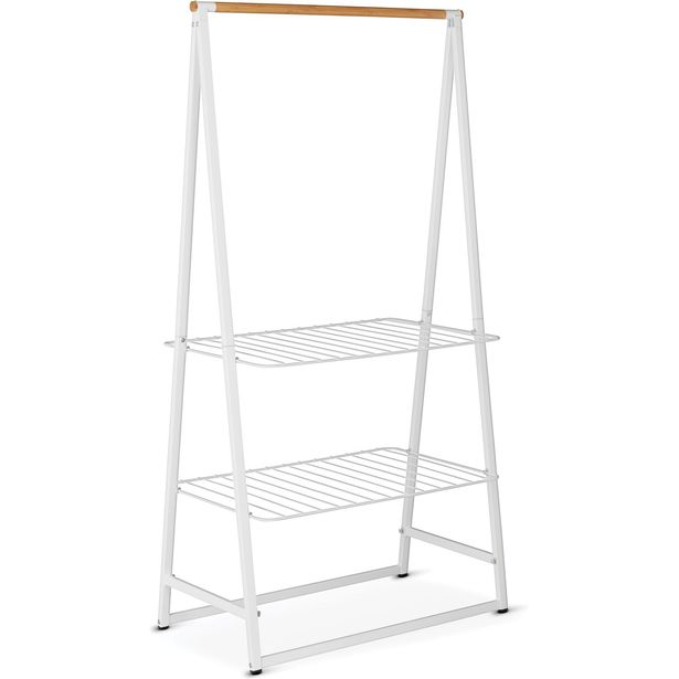 Vaateteline Brabantia Linn, iso, 190x99cm, valkoinen