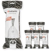 Roskapussi Brabantia PerfectFit M, 60L, 120kpl