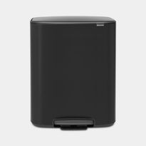 Poljinroska-astia Brabantia Bo, 2x30l, Matt Black