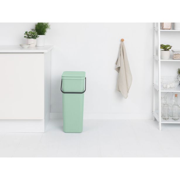 Roska-astia Brabantia Sort & Go 40L, Jade Green