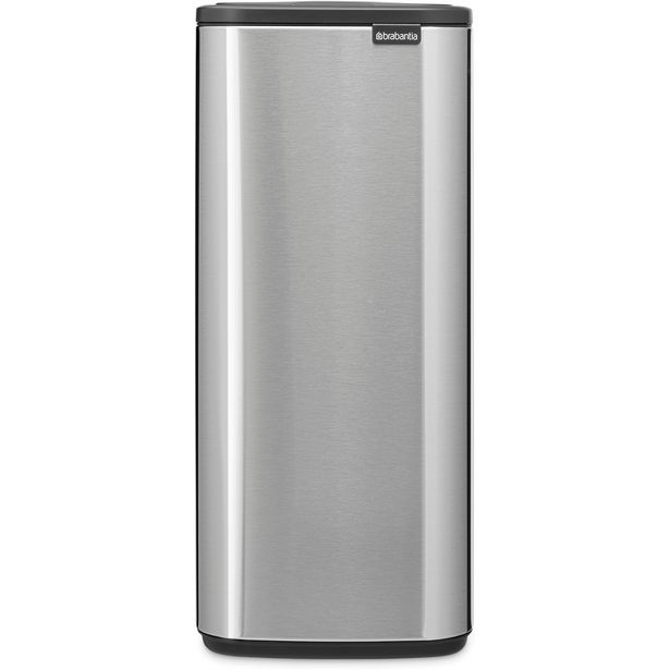Roska-astia Brabantia Bo Touch Bin 30L, Matt Steel Fingerprint Proof