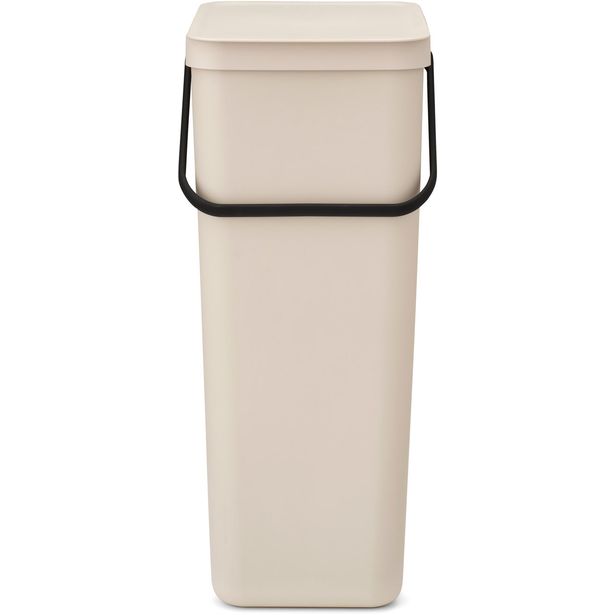 Roska-astia 40 L Brabantia Sort & Go, pehmeä beige