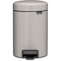 Poljinroska-astia 3 L Brabantia NewIcon, pehmeä harmaa