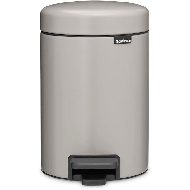 Poljinroska-astia 3 L Brabantia NewIcon, pehmeä harmaa