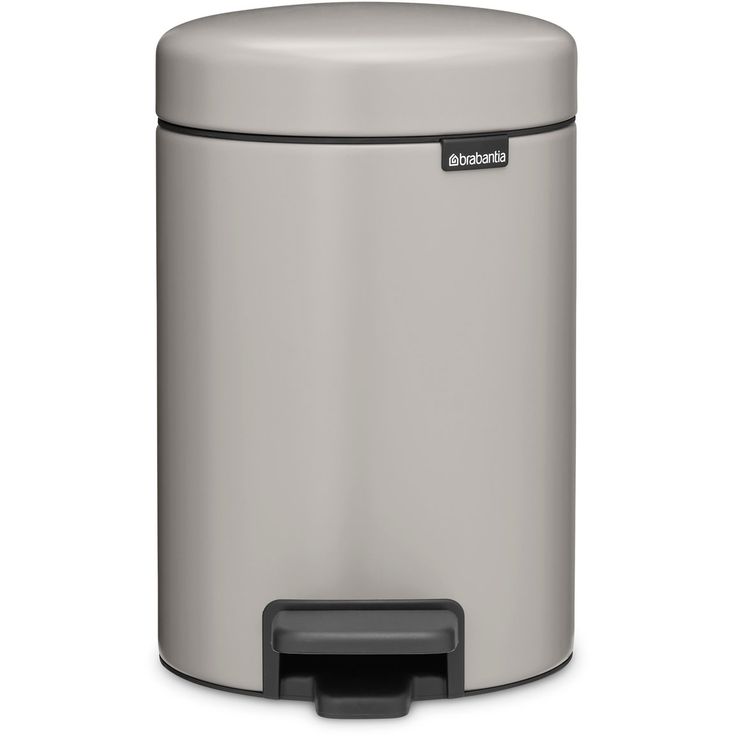 Poljinroska-astia 3 L Brabantia NewIcon, pehmeä harmaa