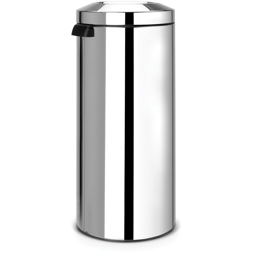 Paperiroska-astia Brabantia, 30L, palamaton, Brilliant Steel