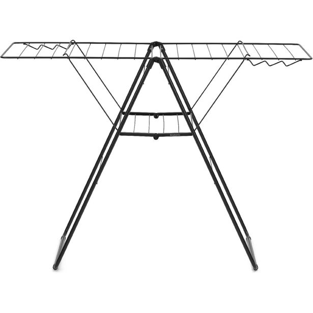 Pyykinkuivausteline Brabantia HangOn, 20m, musta