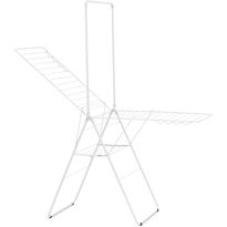 Pyykinkuivausteline Brabantia HangOn, 25m + tanko, valkoinen