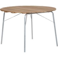 Pyöreä ruokapöytä Brafab 56:an, Ø110cm, ruskea