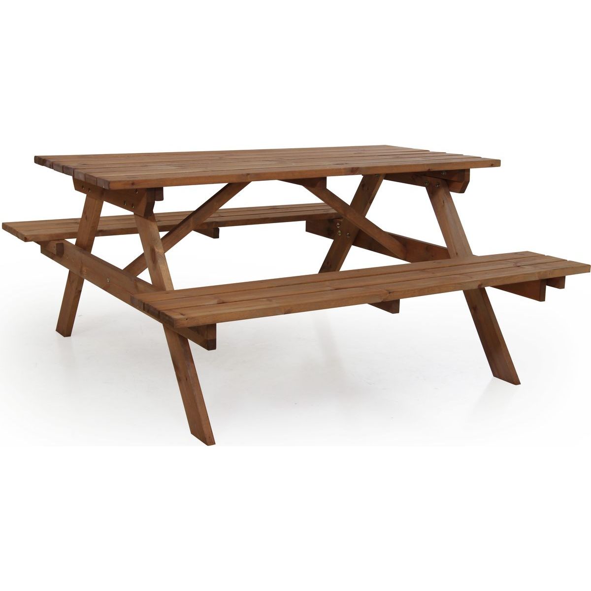 Pöytäryhmä Sandhamn, 149x160cm, ruskea